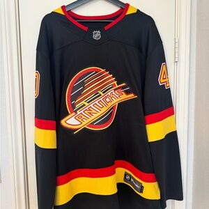Fanatics Breakaway Jersey - Vancouver Canucks 3rd Jersey - Size Large